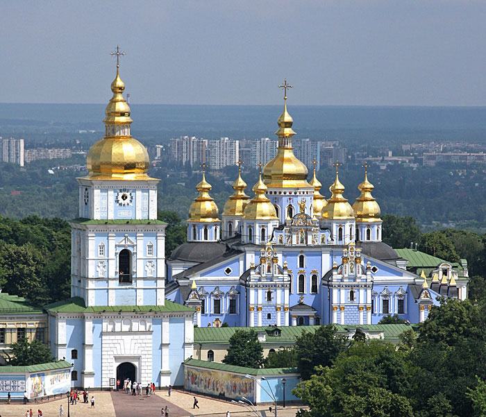 St. Sophia Cathedral and St. Michael Cathedral.